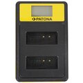 Patona nabíječka Dual Canon LP-E12 s LCD, USB