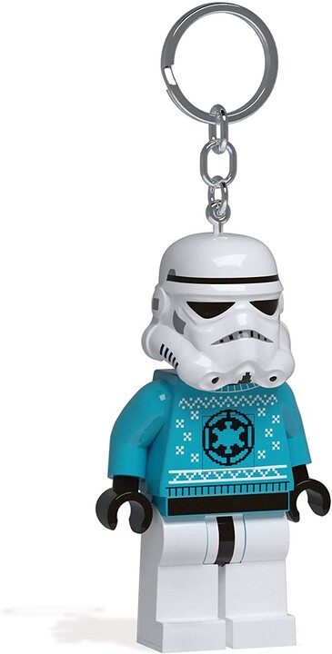 Klíčenka LEGO Star Wars - Stormtrooper ve svetru, svítící figurka_982847972