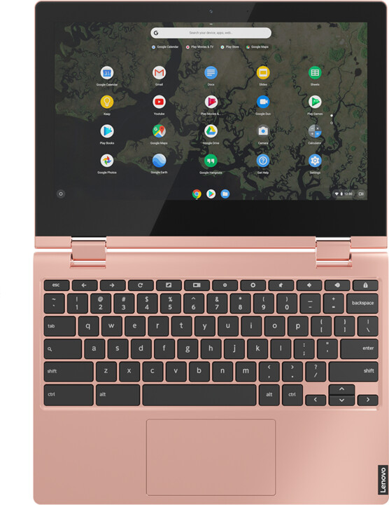 Lenovo Chromebook C340-11, růžová_1010019087