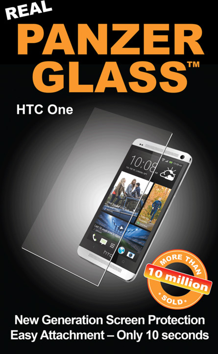 PanzerGlass ochranné sklo na displej pro HTC One M7_230412221