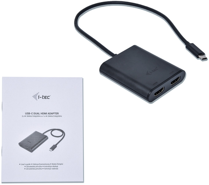 i-tec USB-C na Dual HDMI video adaptér_1172110555