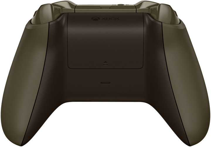 Xbox ONE S Bezdrátový ovladač, vojenská zelená/oranžová (PC, Xbox ONE)_1143743845