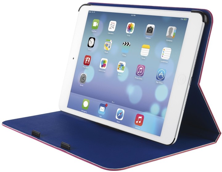 Trust Aeroo Ultrathin Folio Stand pro iPad Mini, růžovomodrá_1863406634