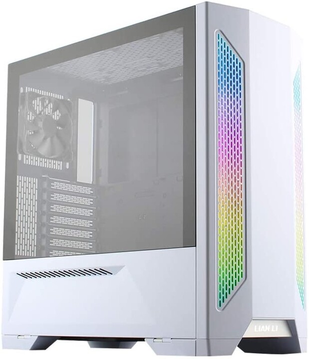 LIAN-LI LANCOOL II, Tempered Glass, DRGB, bílá_1331580677