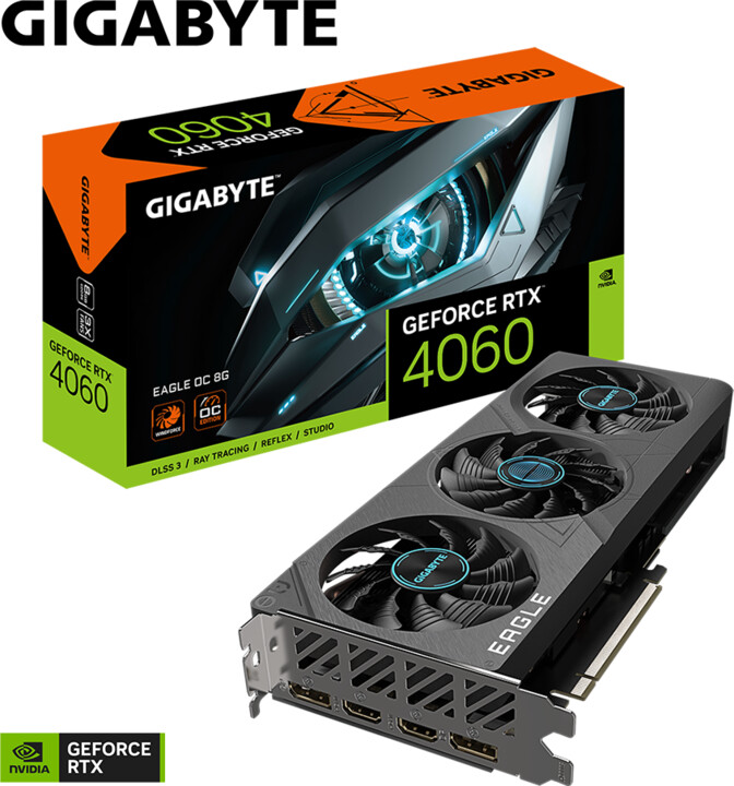 GIGABYTE GeForce RTX 4060 EAGLE OC 8G, 8GB GDDR6_1844197719