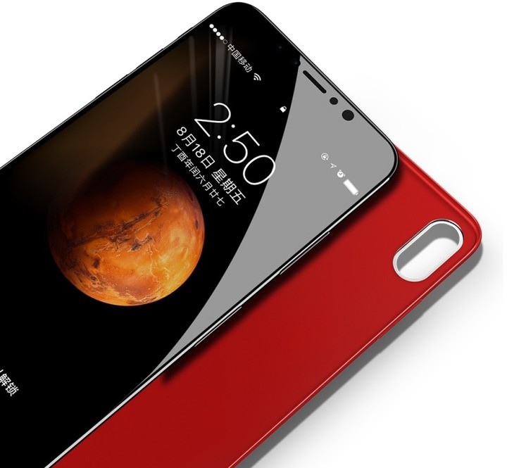 Mcdodo Sharp zadní kryt pro Apple iPhone X/XS, červená_537616827