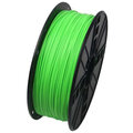 Gembird tisková struna (filament), PLA, 1,75mm, 1kg, fluorescentní zelená