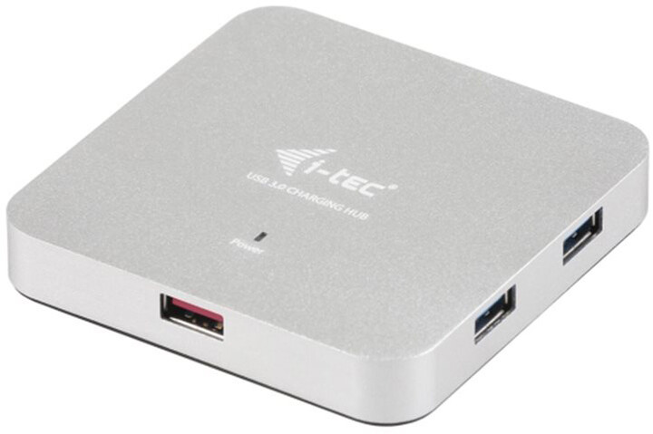 i-tec USB 3.0 Hub 5-Port, metal, s napaječem_876509400