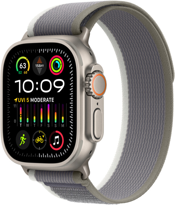 Apple Watch Ultra 2, Trail Loop, Green/Gray, S/M_633018354