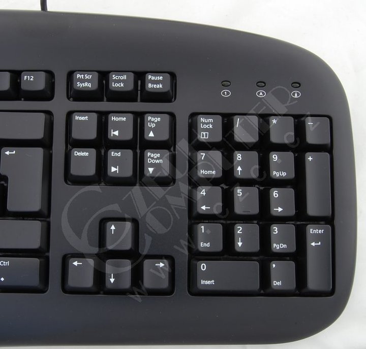 Logitech Value Keyboard CZ černá PS/2 OEM_315690444