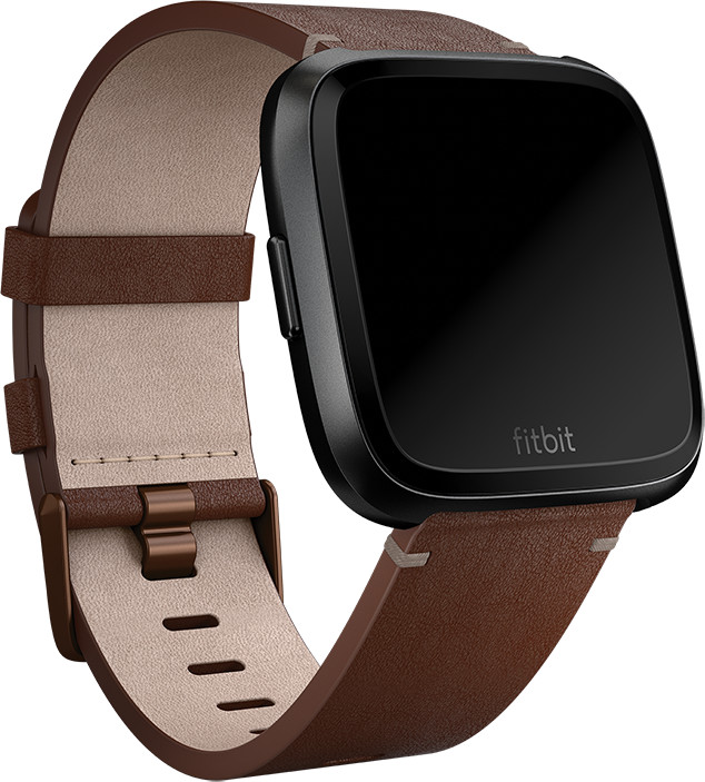 Google Fitbit Versa Leather Cognac - náhradní pásek velikost S_1456930026