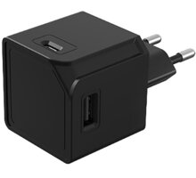 PowerCube rozbočovač USBcube Original 2xUSB, 2xUSB-C, černá