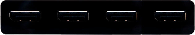 Club3D MST hub 1x DisplayPort 1.2 na 4x DisplayPort 1.2 (DP++)_1508320146