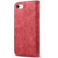 Lenuo Leather flipové pouzdro pro Apple iPhone SE 2020/8/7, červená_681428730