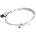 Gembird CABLEXPERT kabel USB A Male/Micro B Male 2.0, 0,5m, High Quality, bílá_591160115