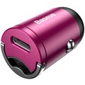 Baseus Tiny Star Mini nabíječka do automobilu USB-C (30W), růžová_1090494694