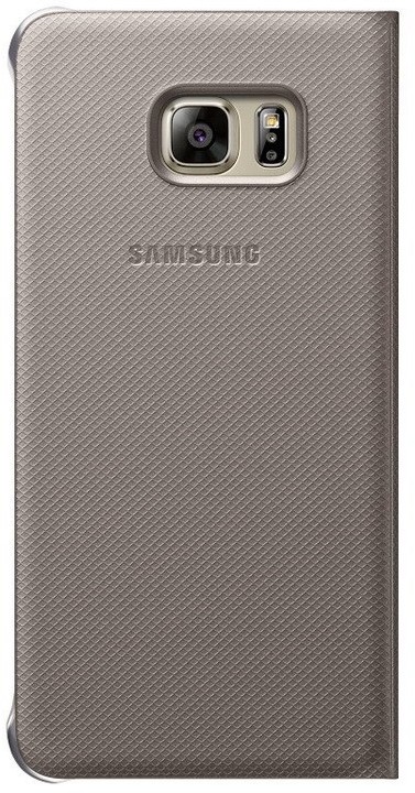 Samsung flipové pouzdro S View pro Galaxy S6 edge+ (SM-G928F), zlatá_946720066