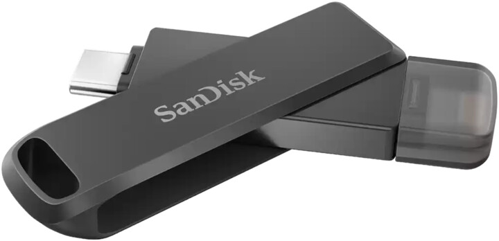 SanDisk iXpand Luxe - 256GB, černá_1632789395