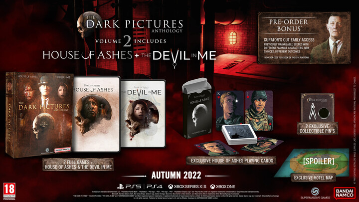 The Dark Pictures Anthology: Volume 2 (House of Ashes &amp; Devil in Me) - Limited Edition (PS5)_216665766