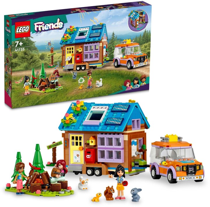 Extra výhodný balíček LEGO® Friends 41735 Domek na kolech, 41739 Liannin pokoj, 41755 Pokoj Novy_1530020393