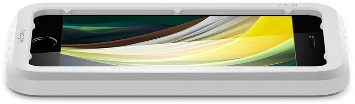 Spigen ochranné sklo AlignMaster FC pro iPhone SE (2022/2020)/8/7, černá_1820345050
