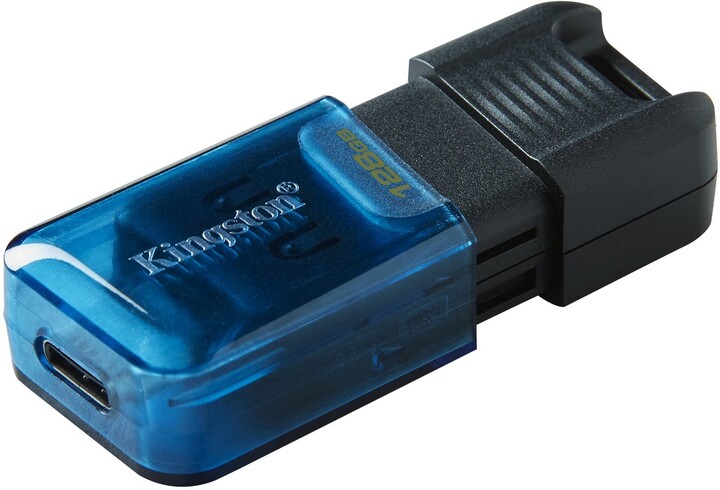 Kingston DataTraveler 80 M - 128GB, černá_603998645