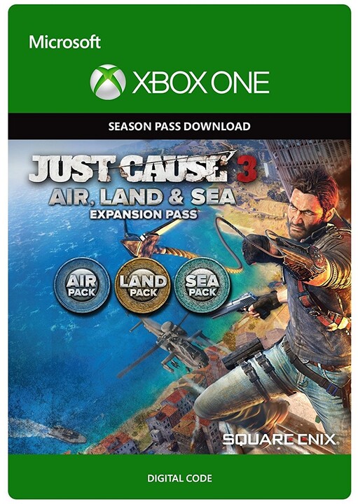 Just Cause 3 - Land, Sea, Air Expansion Pass (Xbox ONE) - elektronicky_823958935