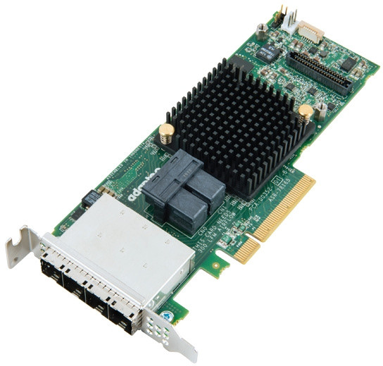 Microsemi Adaptec RAID 78165 Single SAS/SATA 8 int. a 16 ext. portů, x8 PCIe_676714151