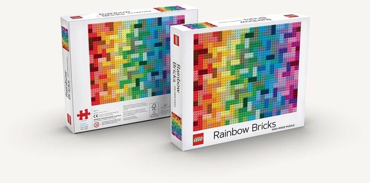 Puzzle Chronicle books - LEGO® Duhové kostky, 1000 dílků_2021063426