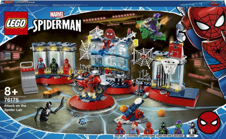 LEGO® Marvel Super Heroes 76175 Útok na pavoučí doupě