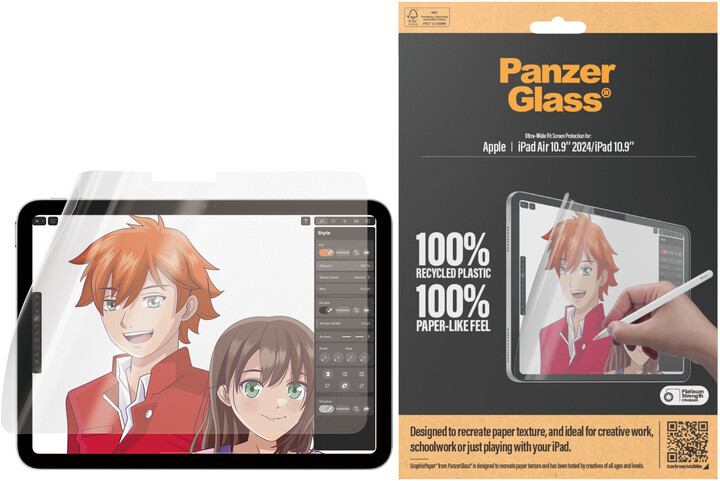PanzerGlass ochranná fólie GraphicPaper™ pro Apple iPad Air 10.9&quot; (2024)/iPad 10.9&quot;_434694722