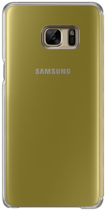 Samsung Clear View Cover pro Note 7 Yellow_1961599181