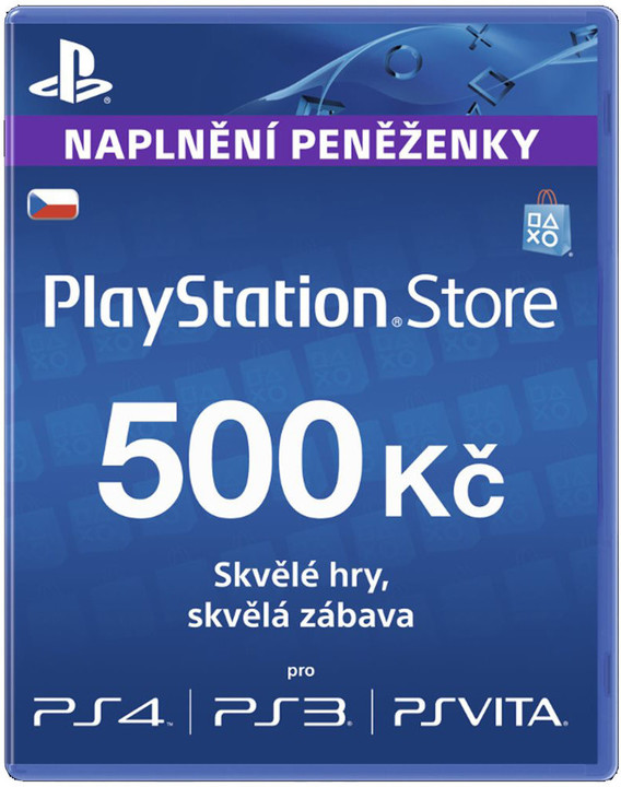 Karta Playstation Store kredit (v ceně 500 Kč)_1085256471