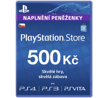 Karta Playstation Store kredit (v ceně 500 Kč)_1085256471