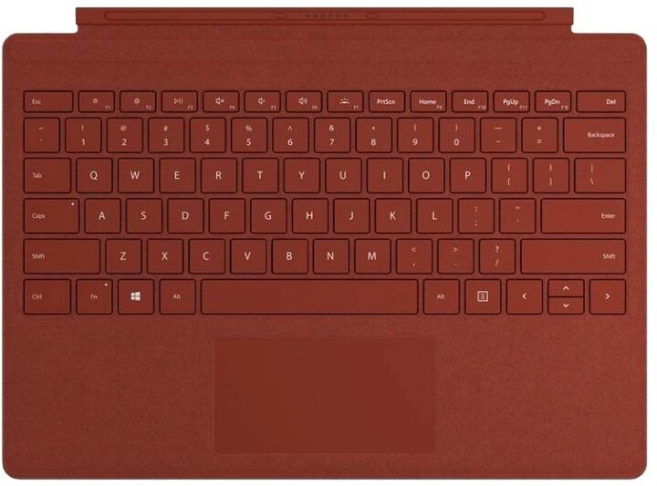 Microsoft Surface Pro Signature Type Cover, ENG, Poppy Red_656657779