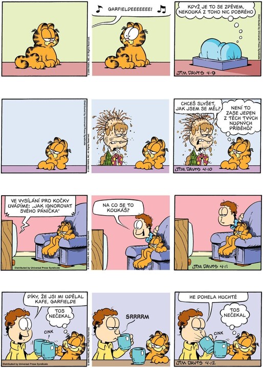 Komiks Garfield král zvěřiny, 50.díl_773045810