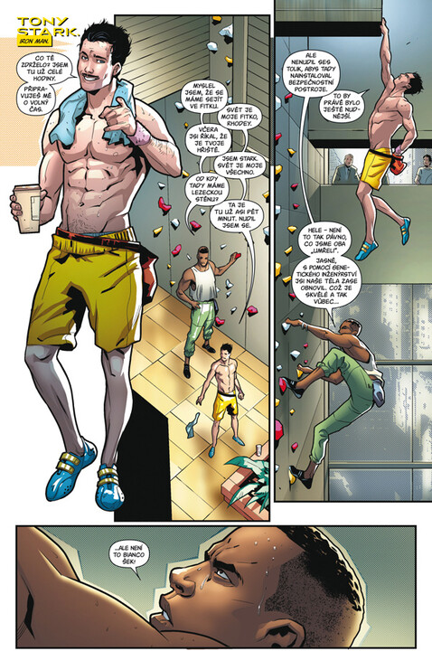 Komiks Tony Stark - Iron Man: Muž, který stvořil sám sebe, 1.díl, Marvel_594970171