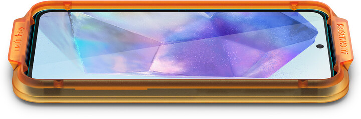 Spigen ochranné sklo tR AlignMaster pro Samsung Galaxy A55, 2ks, černá_1912128519