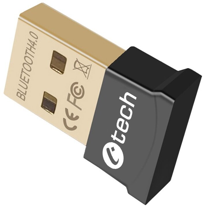 C-TECH Bluetooth adaptér v 4.0, USB, černá_1049588472
