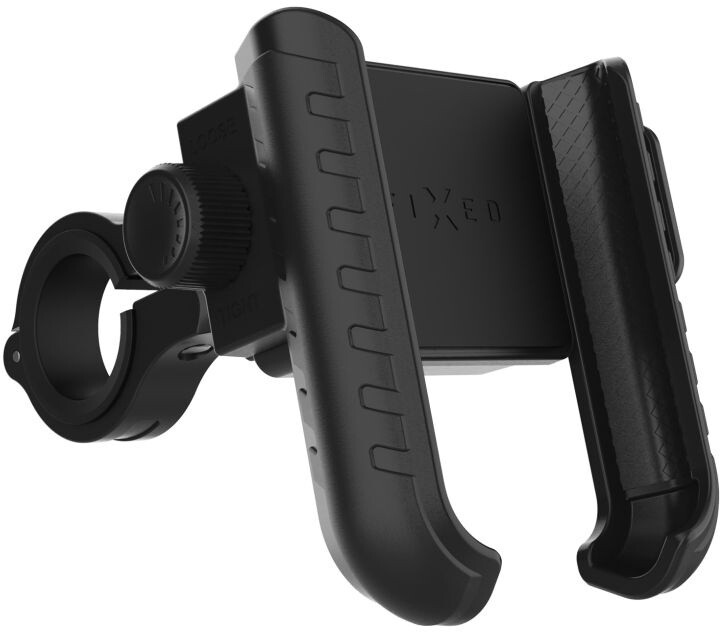 FIXED univerzální držák Bikee Plus pro mobilní telefon, na kolo, černá_2059570580