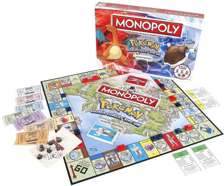 Desková hra Monopoly - Pokémon: Kanto Edition_346853878