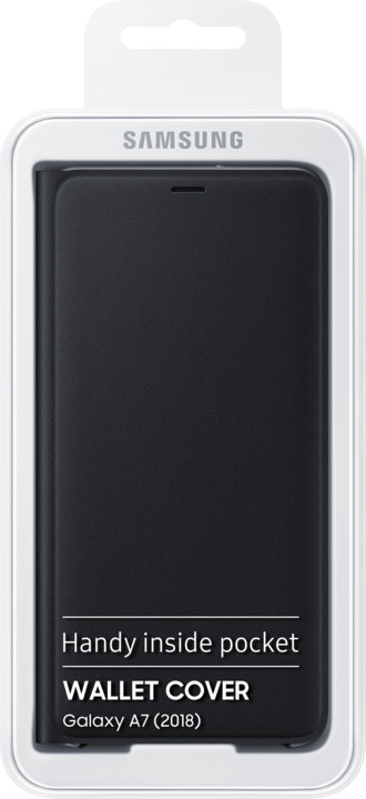 Samsung pouzdro Wallet Cover Galaxy A7 (2018), black_112291537