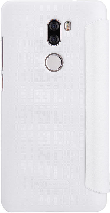 Nillkin Sparkle Leather Case pro Xiaomi Mi 5S Plus, bílá_1751689639