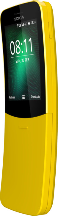 Nokia 8110 4G, Dual Sim, žlutá_105214778