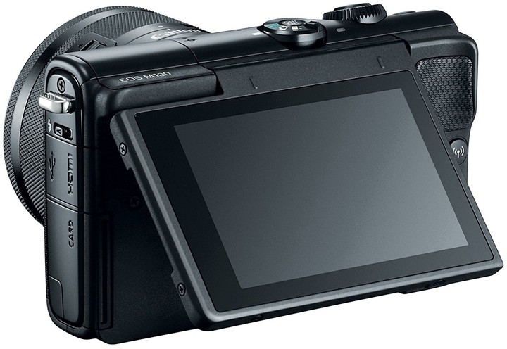 Canon EOS M100 + EF-M 15-45mm IS STM, černá + IRISTA_285578406