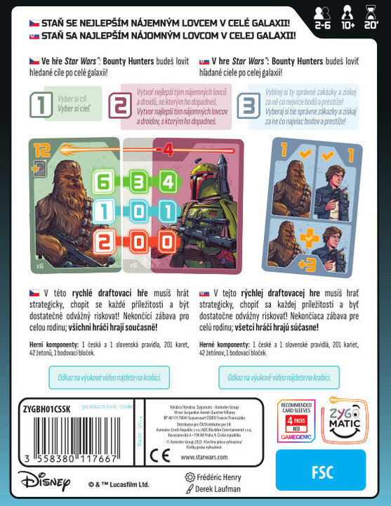 Desková hra Star Wars: Bounty Hunters - české vydání_594510228