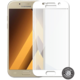 Screenshield temperované sklo na displej pro Galaxy A5 2017 (A520), kovový rámeček, bílá