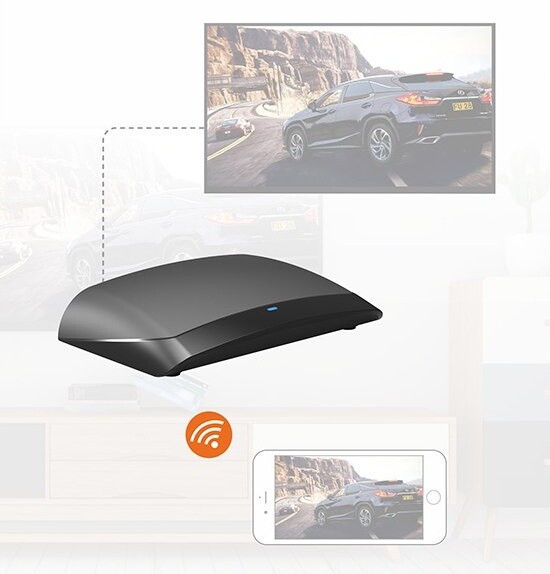 PremiumCord Wireless HDMI Adapter pro rozlišení FULL HD 1080p, MIRACAST,DLNA_1099294342