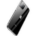 BASEUS Shining Series gelový ochranný kryt pro Apple iPhone 11 Pro Max, stříbrná_857345146