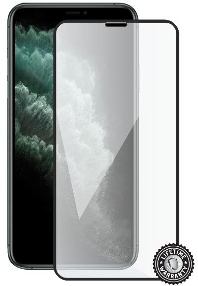 Screenshield ochrana displeje Tempered Glass pro iPhone 11 Pro Max, (full cover), černá_1051730822
